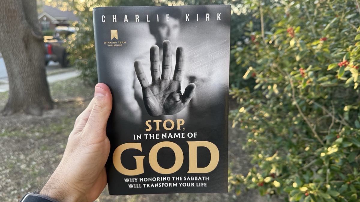 Stop, in the Name of God by Charlie Kirk — book cover